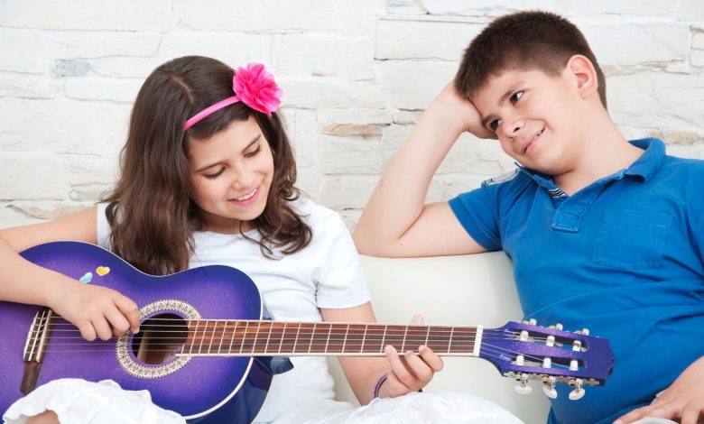 לימודי גיטרה לילדים